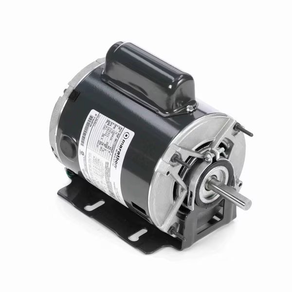 Fan and Blower HVAC/R Motor, 0.25 HP, 1 phase, 1800 RPM, 115/208-230 V, 48Y Frame, ODP, Marathon, Mfr#: B313